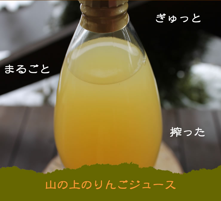 ぎゅっとまるごと搾りました