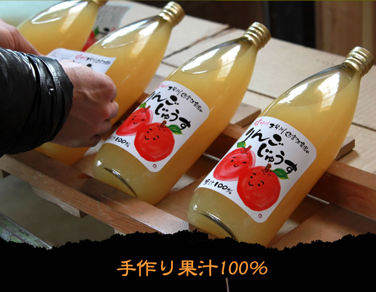 手づくり果汁100％