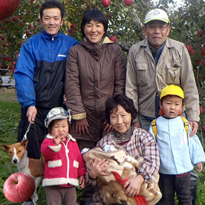 宮沢さんちの山の上のりんご