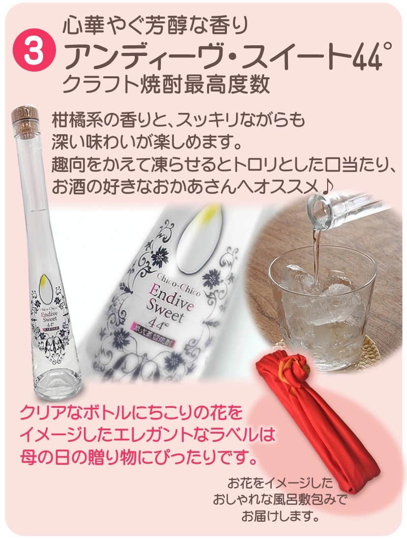 ３美濃ちこり焼酎 アンディーヴ・スイート