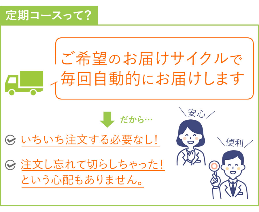 定期コースって？