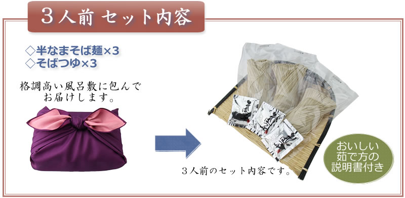 3人前セット内容