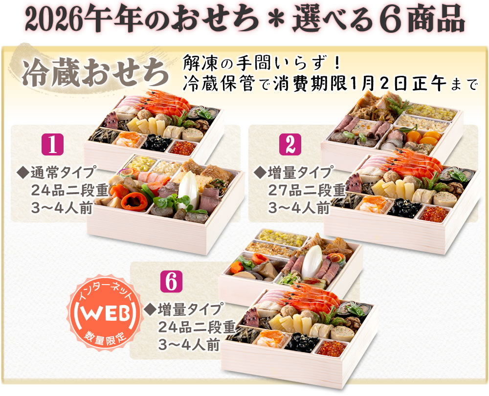 冷蔵３商品