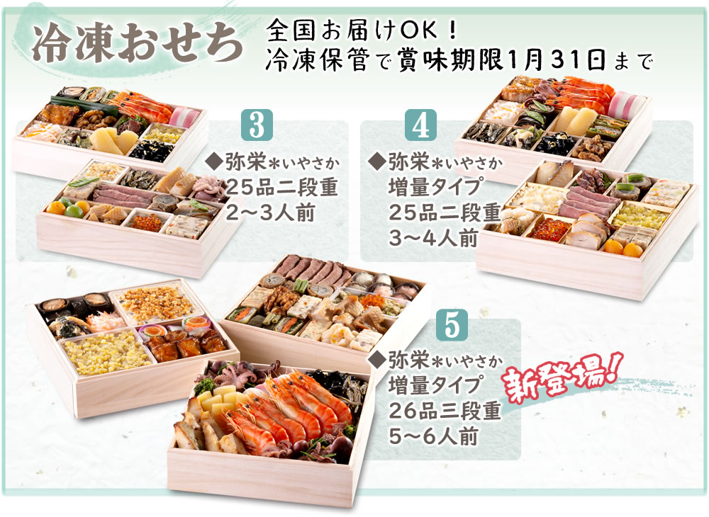 冷凍3商品