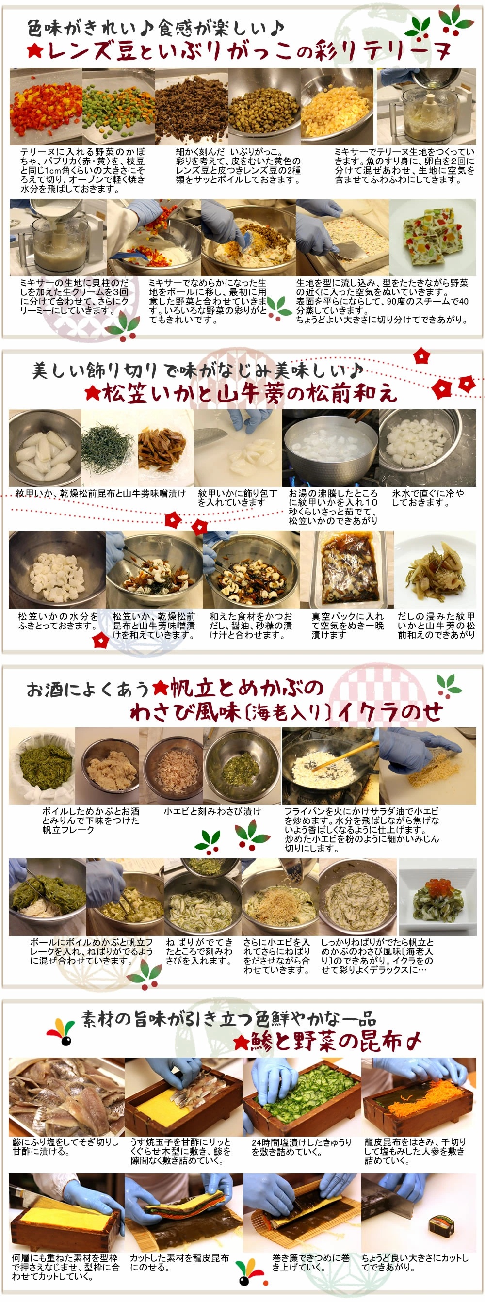 いやさか＊メニュー作り方鰆あらめ巻