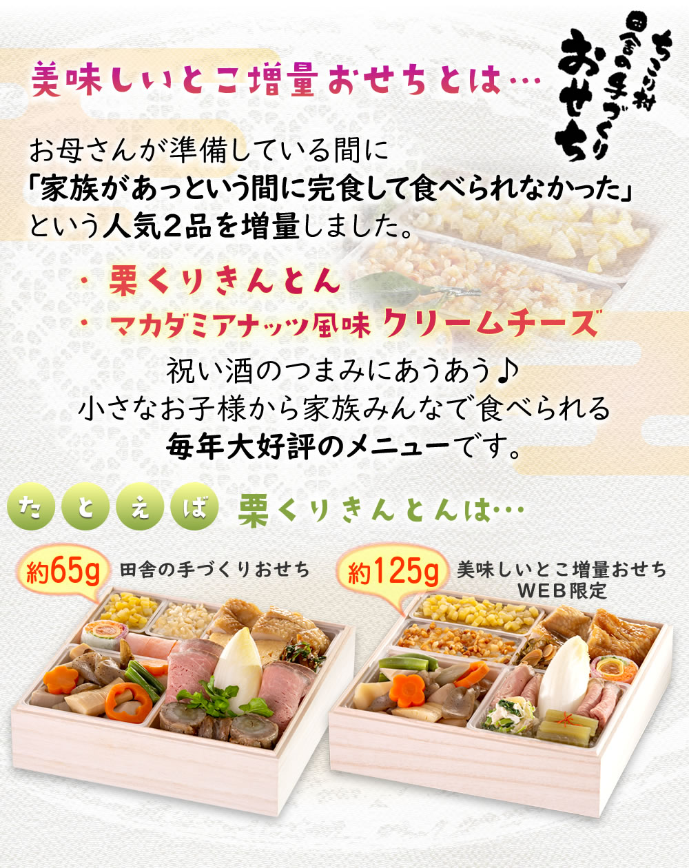 WEB限定おせち　とは…