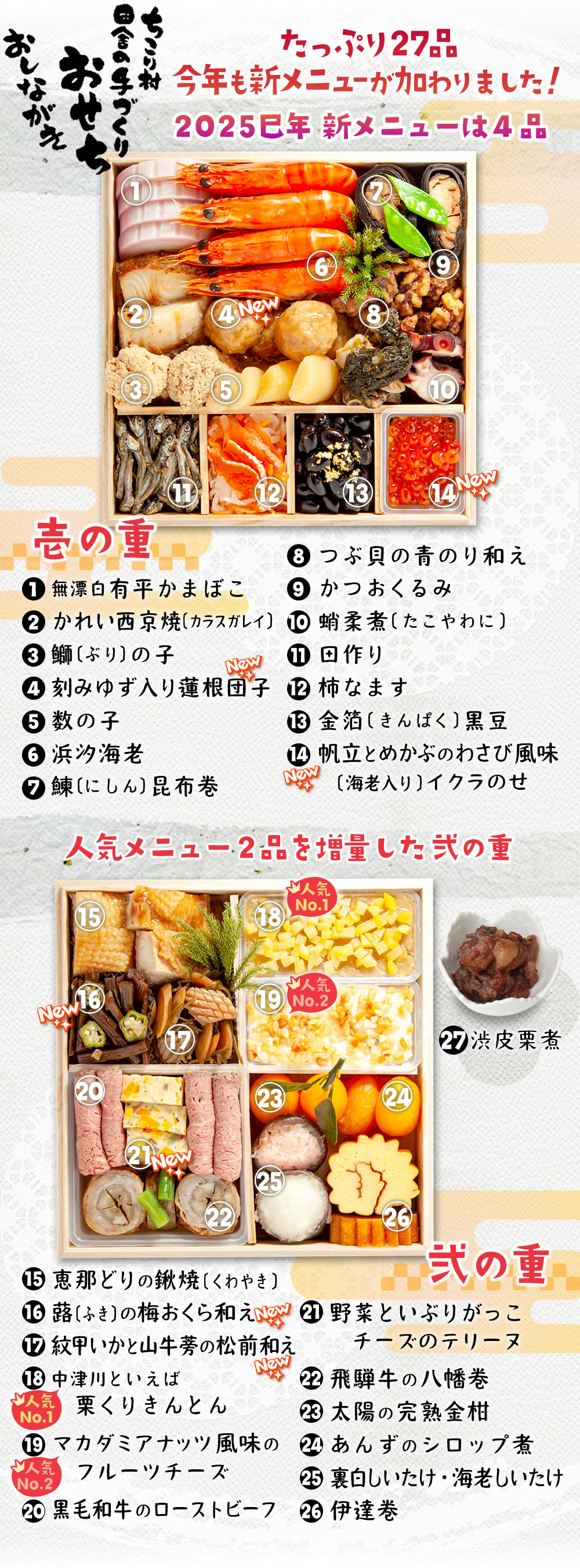 [壱の重][弐の重]