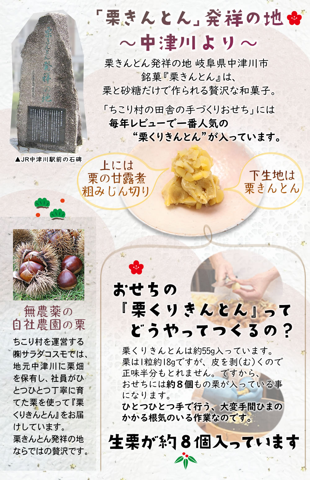 おせちの栗きんとんどうやって作るの