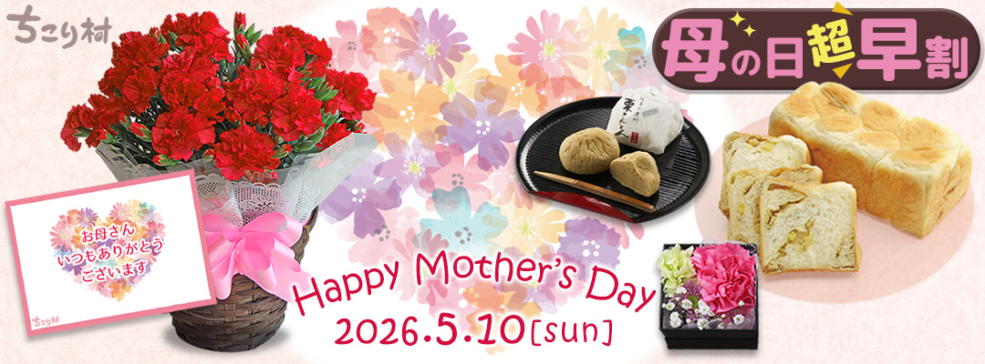 【超早割】カーネーションやミニバラなど！ちこり村の母の日