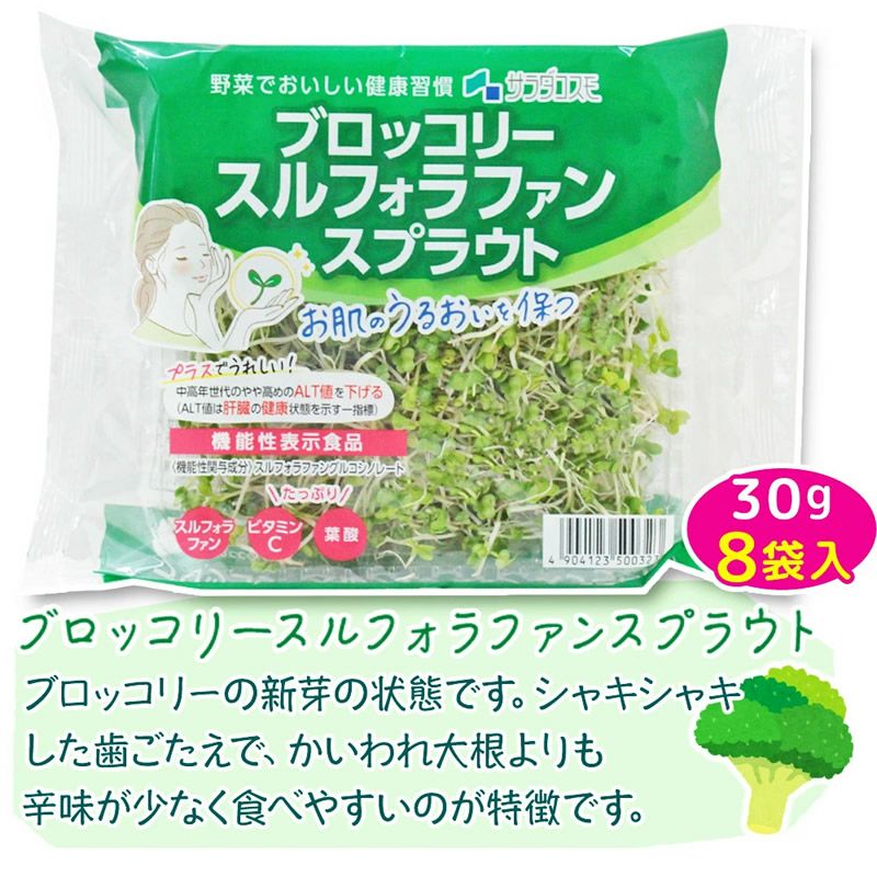カゴメさんの代用に スルフォラファン ブロッコリースプラウト 3ヶ月分